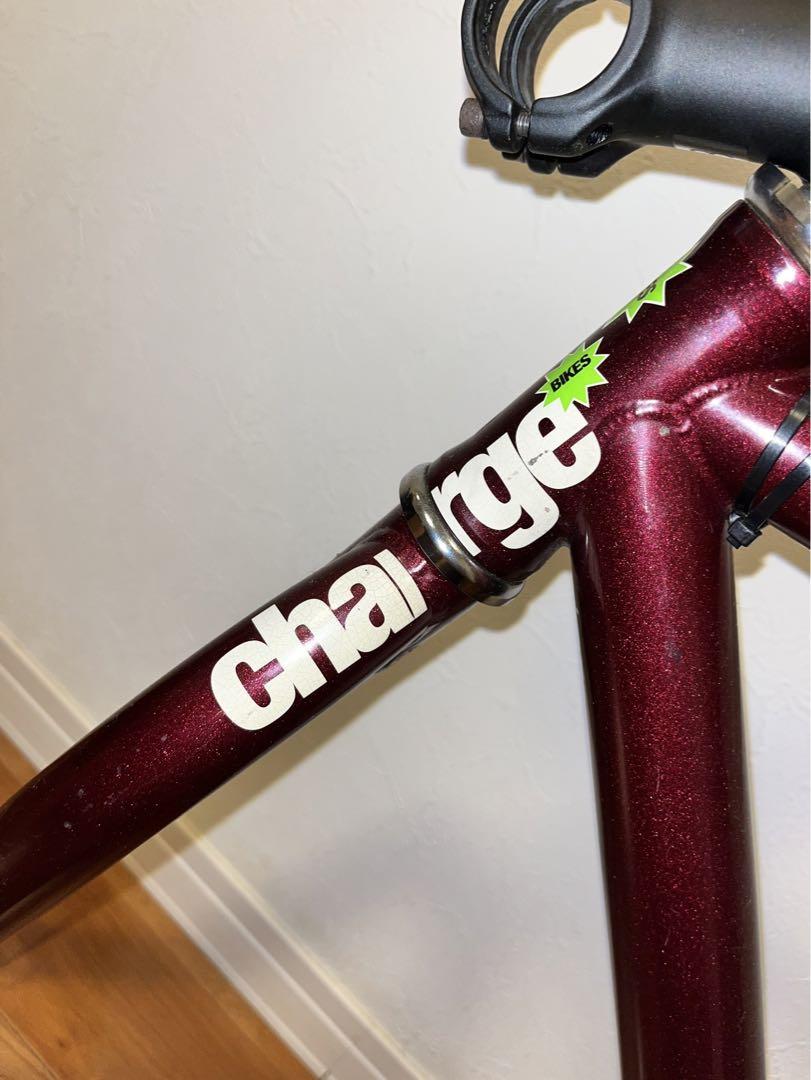 charge  plugfreestyler ピストフレーム　美品　ピストバイク
