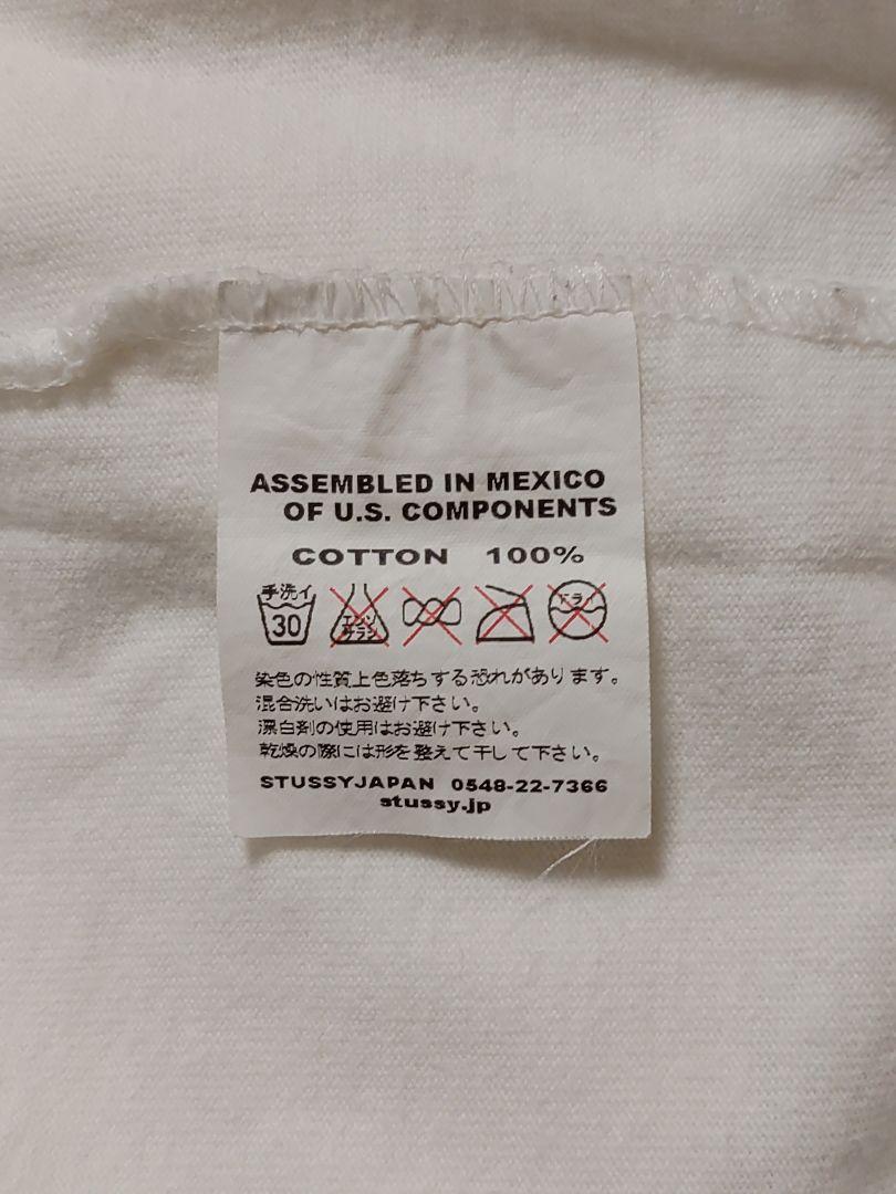STUSSY白INC.FRESH GEAR長袖TシャツMサイズ紺色ロンＴネイビー