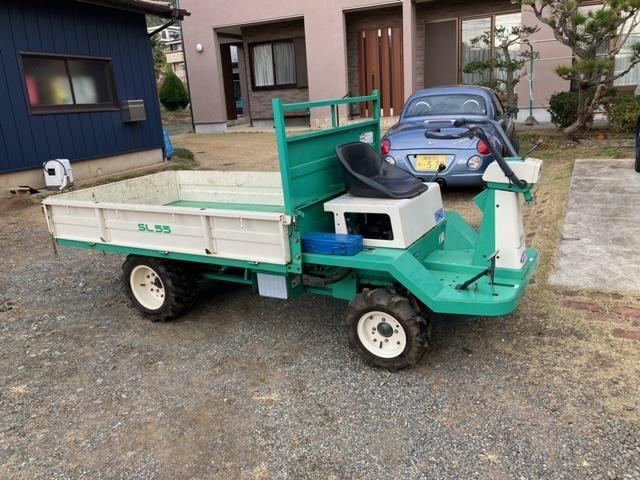 神奈川県秦野市発 アテックス atex 乗用運搬車 SL55 4WDホイル運搬車 その他