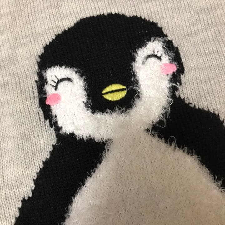 メルカリ ペンギン柄 春ニット セーター ニット セーター 750 中古や未使用のフリマ