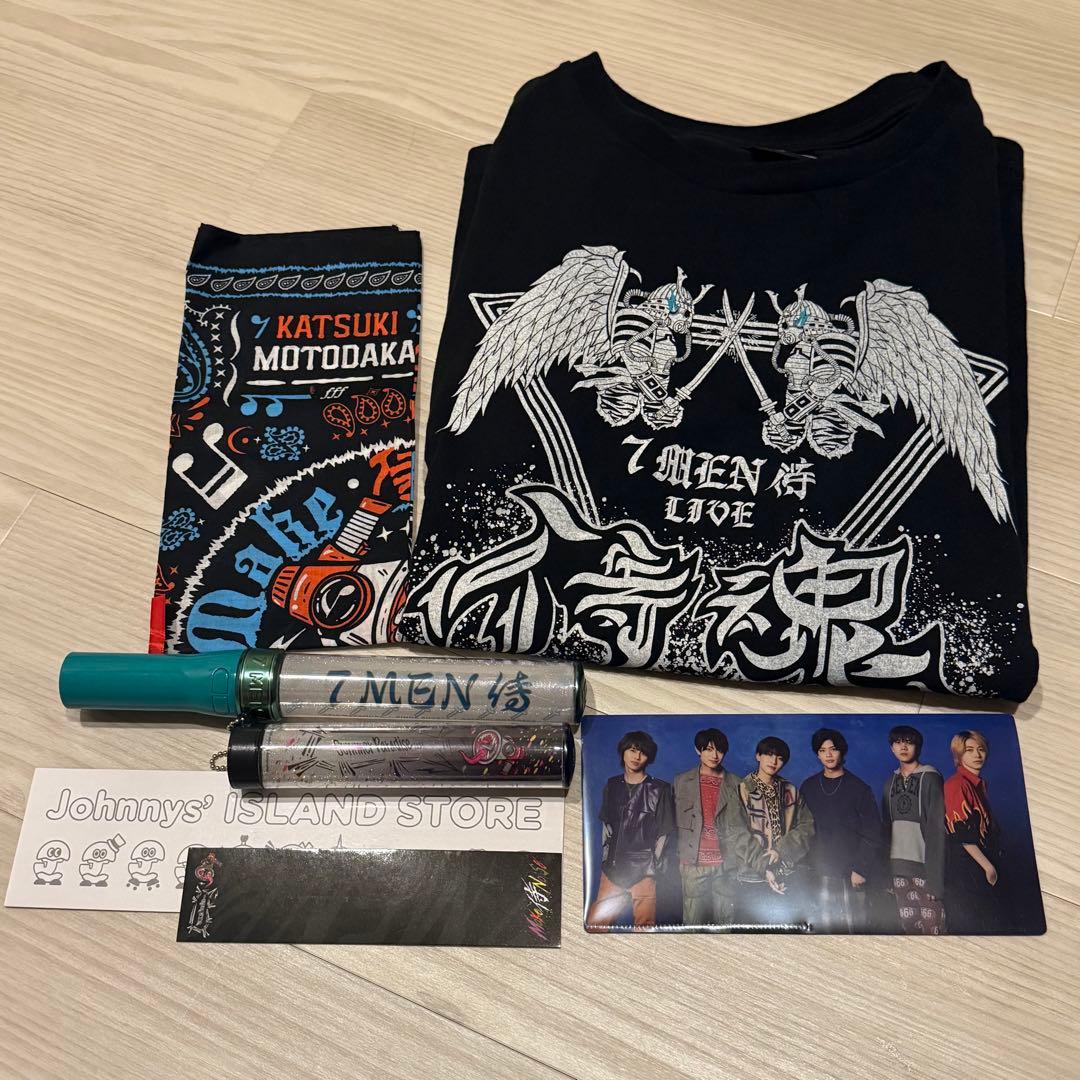7MEN侍 侍魂 Tシャツ ペンライト バンダナ チケットホルダー目立った傷や汚れなし