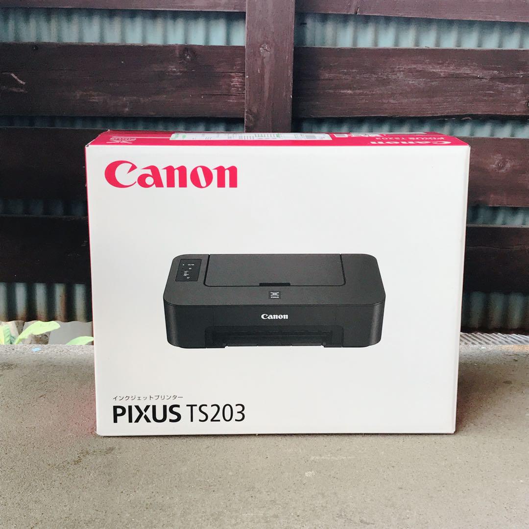 TS203 キャノン プリンター 未使用 本体 CANON 印刷機 FW06