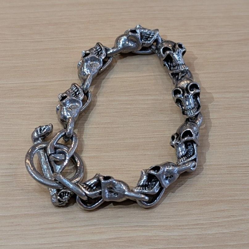 シルバーブレスレット　ガボールタイプ品 No Brand ガボールタイプ シルバーブレスレット 84g - メルカリ