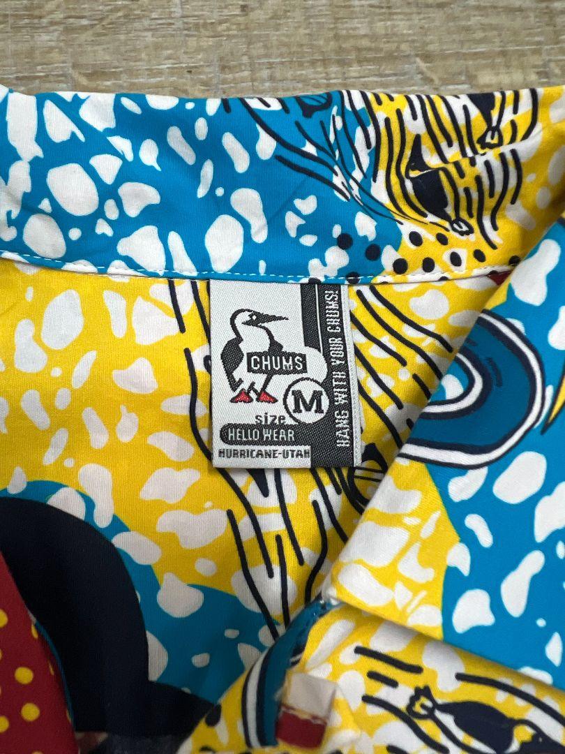 CHUMS Chumloha Shirt M リバーガイドバティック