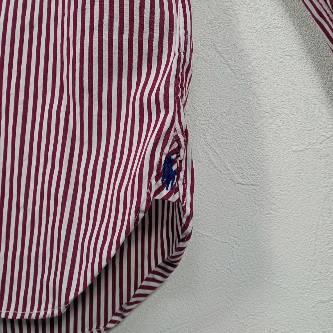 Ralph Lauren ラルフ SLIMFIT 長袖ワイシャツストライプ