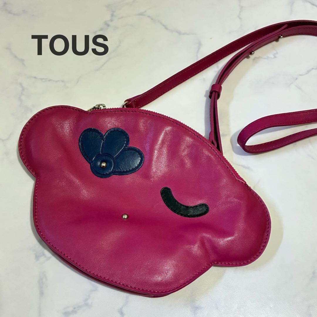 【激レア・美品】TOUS トウス ベア クマ 顔型 ショルダーバッグ スペイン製