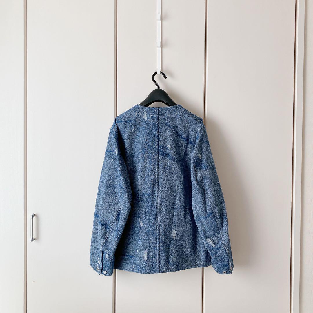 新品　23SS ハバーサック　ノーカラー　フレンチチャイナジャケット