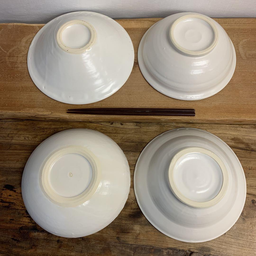 新品　陶器　陶芸作家　浅鉢4個　87
