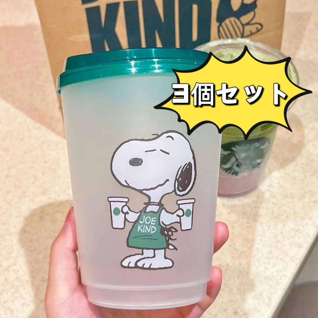 【海外限定】スヌーピー タンブラー PEANUTS + STARBUCKS