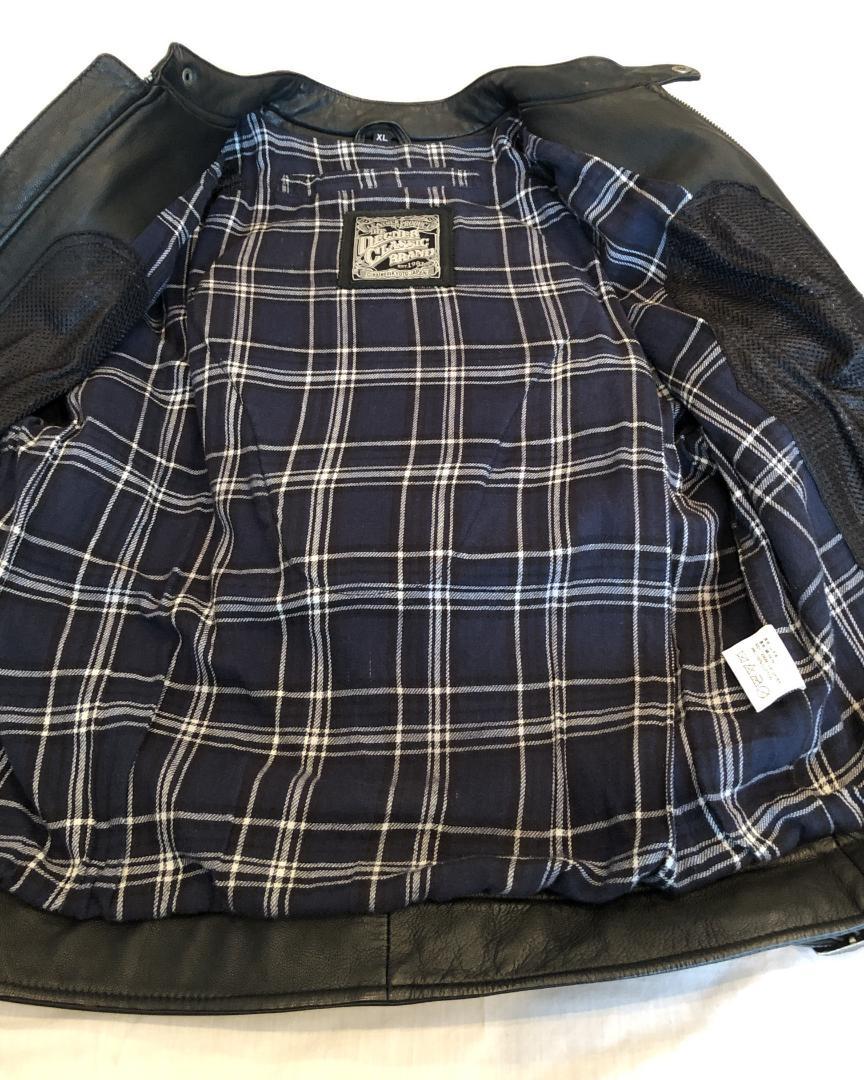 kana　デグナーゴ－トレザージャケット　18SJ-6 XL　山羊革　美品