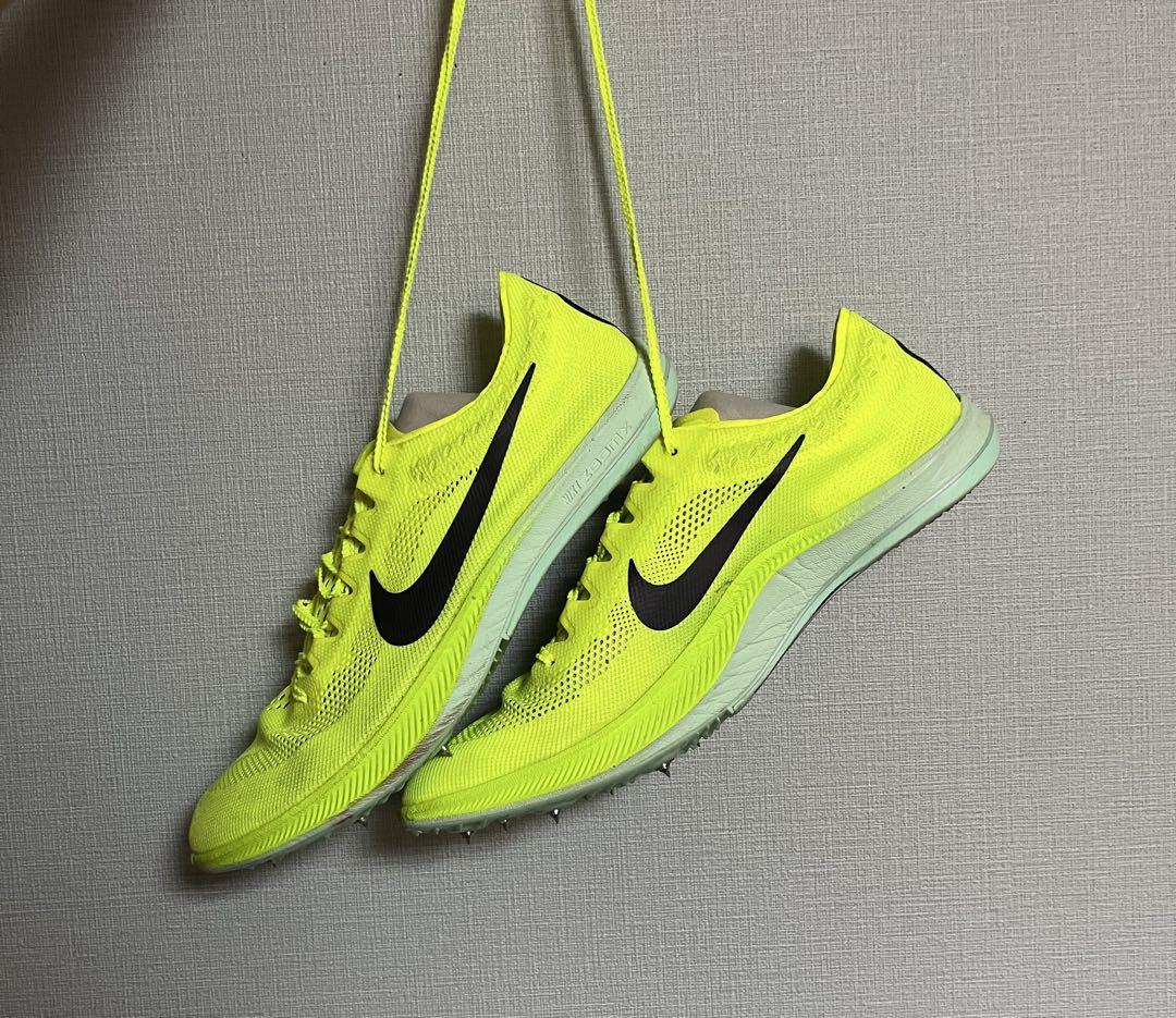 Nike 陸上競技用スパイクシューズ 蛍光イエロー