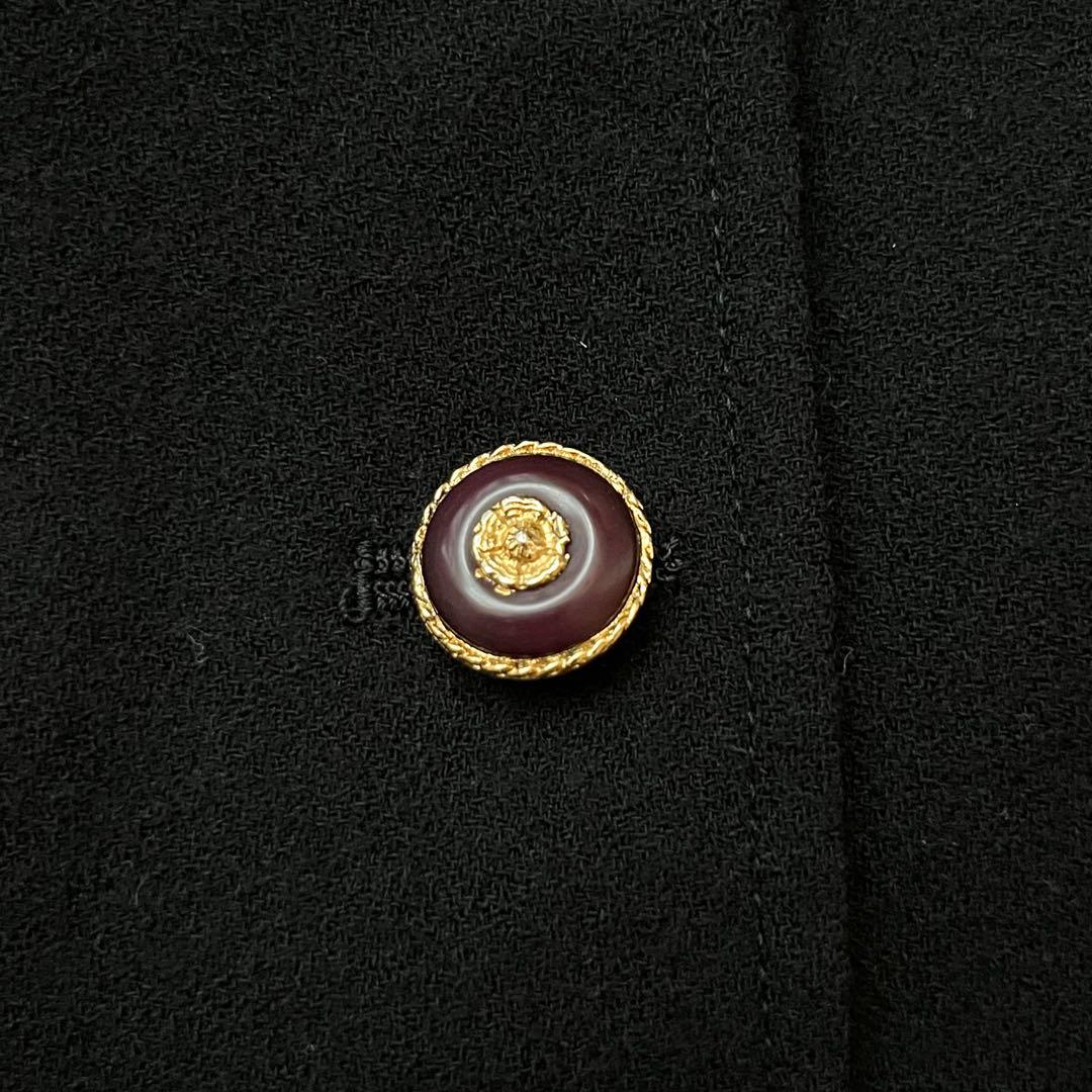 ブラックウールジャケット 黒