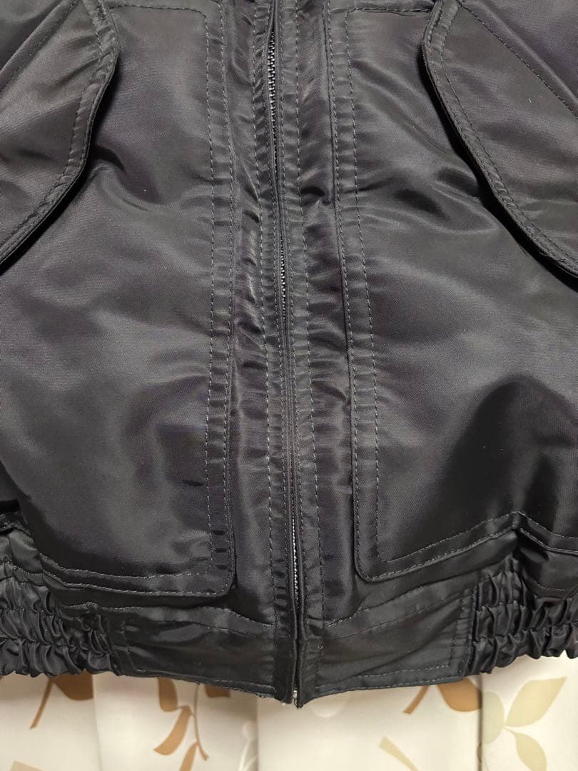 ✨新品未使用品✨YELLOWCORN ブラックジャケット 刺繍ロゴ M ✨新品未使用品✨YELLOWCORN ブラックジャケット 刺繍ロゴ M