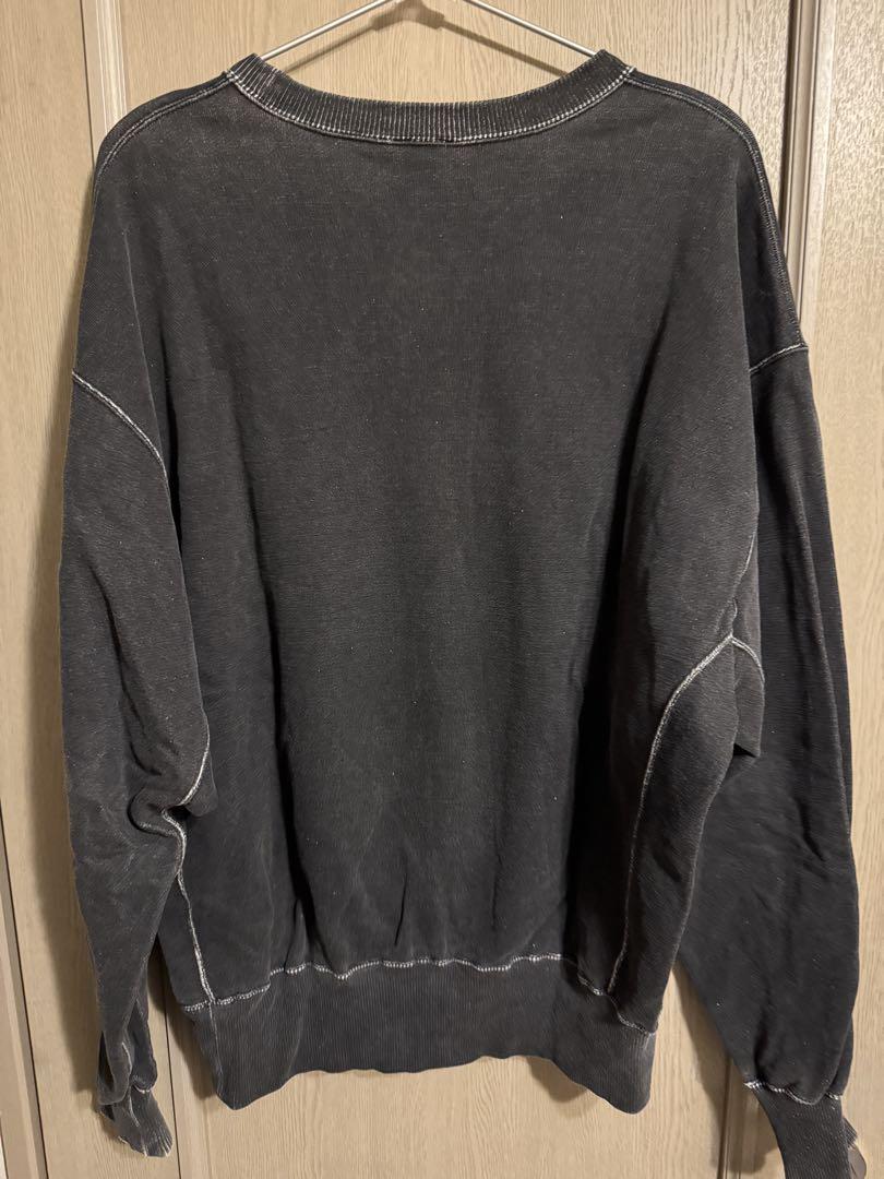 人気新品 スウェット 90s adidas トレフォイル スミクロ フェード ビッグロゴ トップス