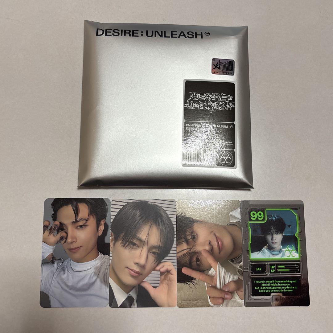 ENHYPEN DESIRE:UNLEASH ユニバ ラキドロ 21枚 トレカ ENHYPEN DESIRE UNLEASH musicplant ラキドロ トレカセット