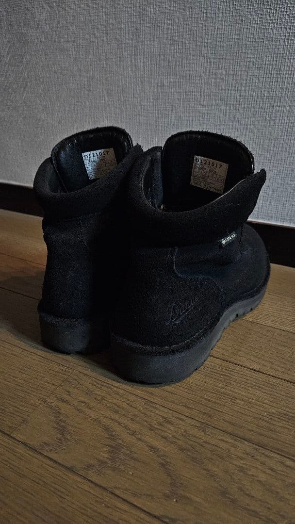 danner ダナーライト ブラック スエード ブーツ boa