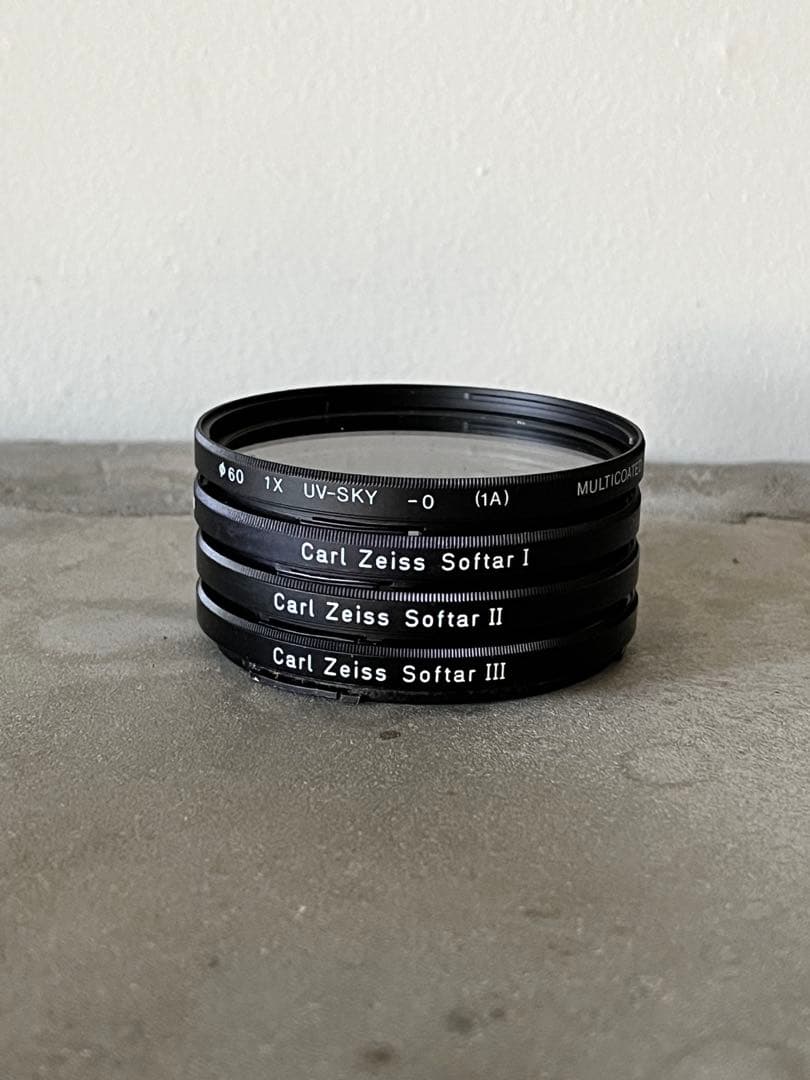 ハッセルブラッド ソフター3種 UVフィルターセット ソフトフィルター