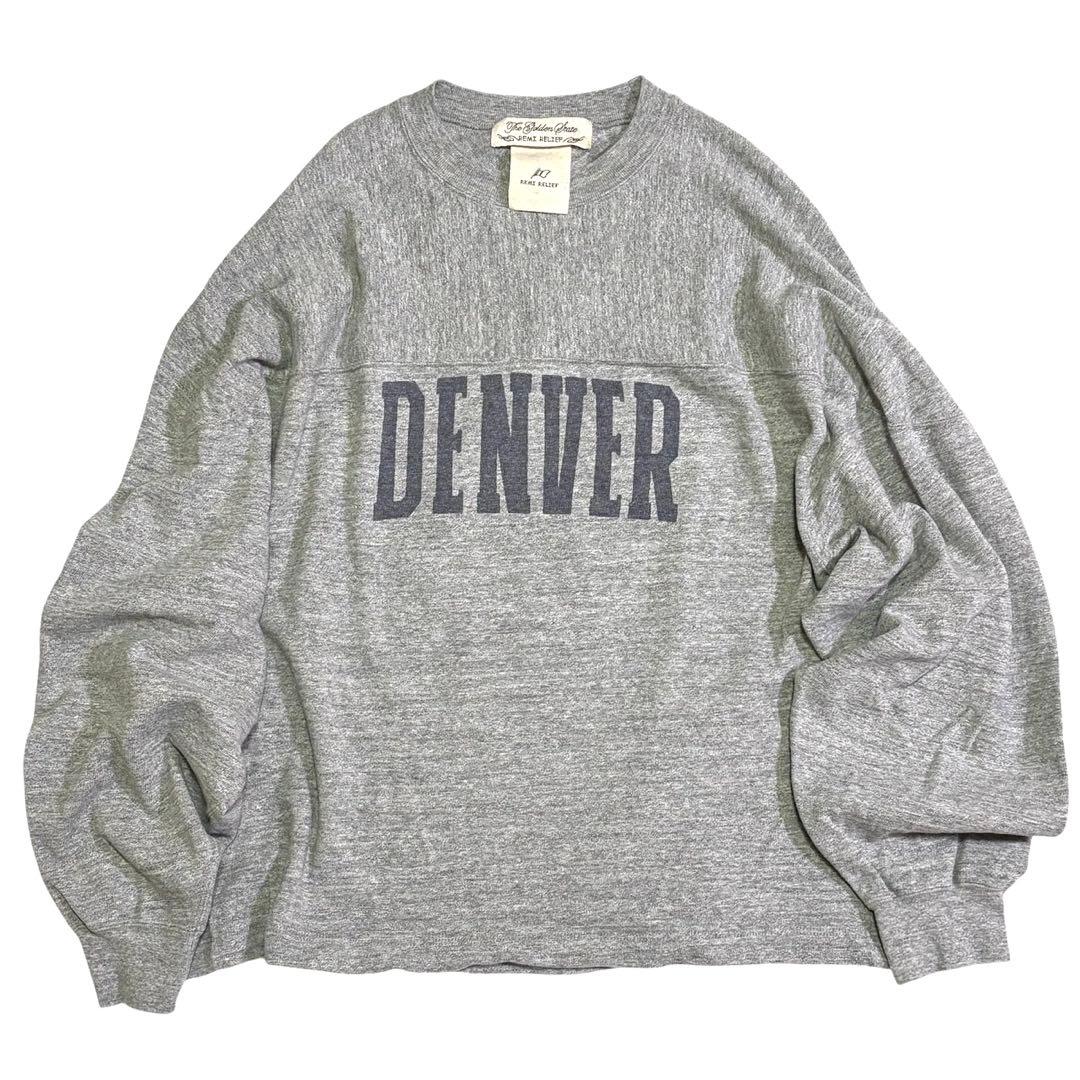 REMI RELIEF レミレリーフDENVER FOOT BALL TシャツM・Deuxieme Classe