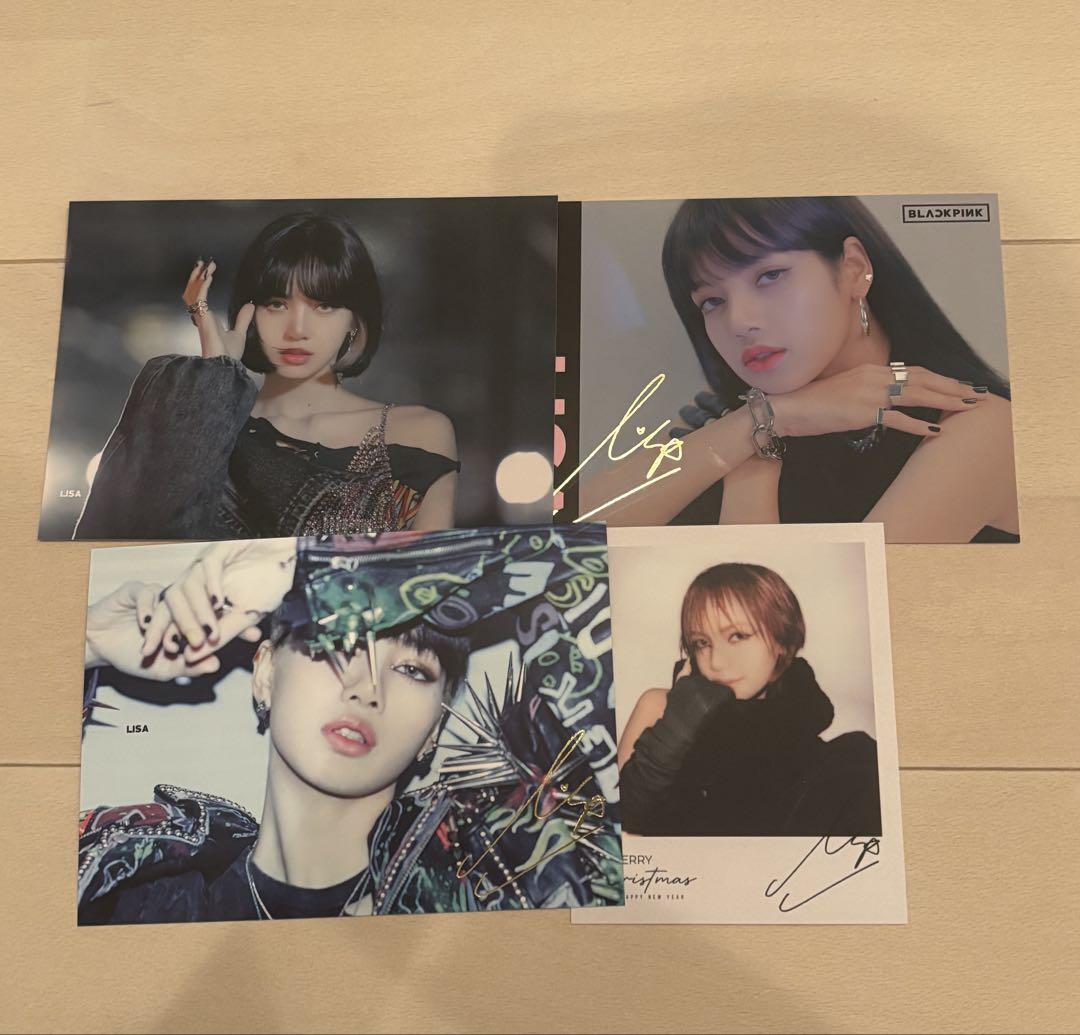 BLACKPINK クリスマスカード セット BLACKPINK OFFICIAL GOODS CHRISTMAS CARD SET + PHOTOCARD SET