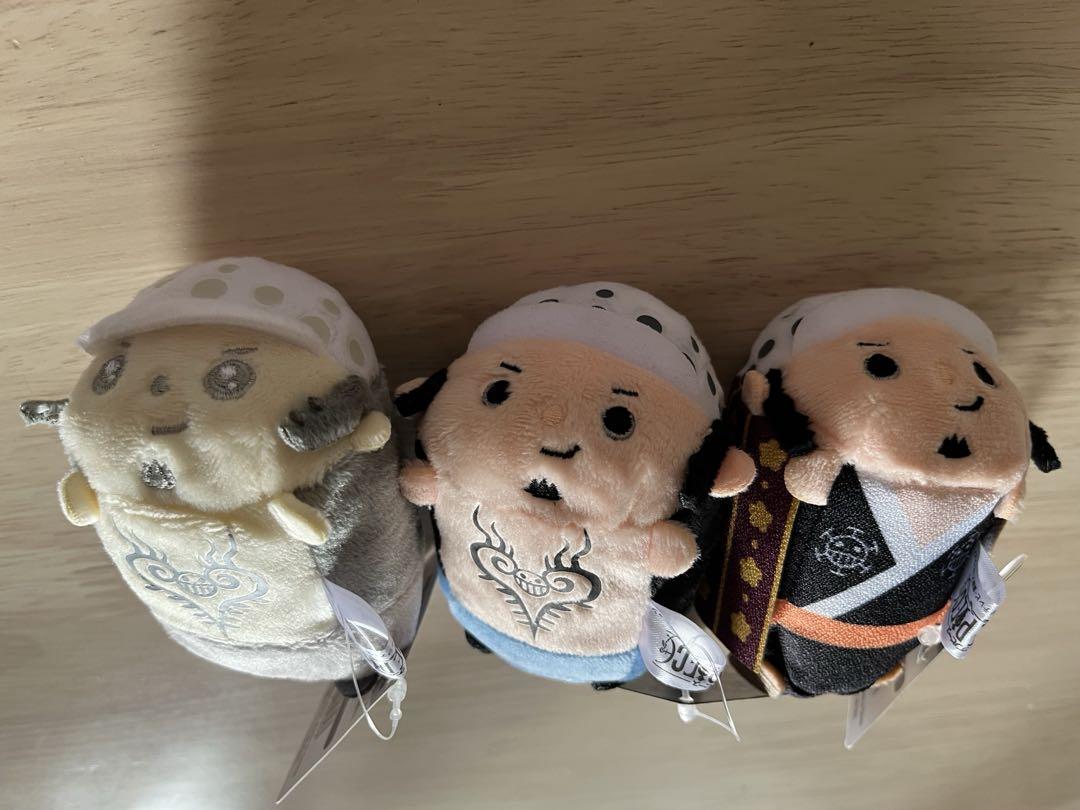 ONE PIECE ムギムギおてだま　麦たまの一味　ぬいぐるみ　ロー
