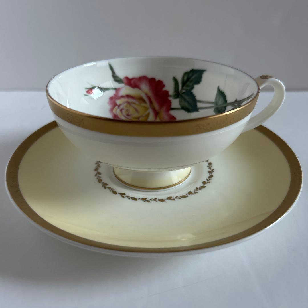 NARUMI•ナルミ•ホールオブフェイムローズ•カップ&ソーサー•殿堂入り