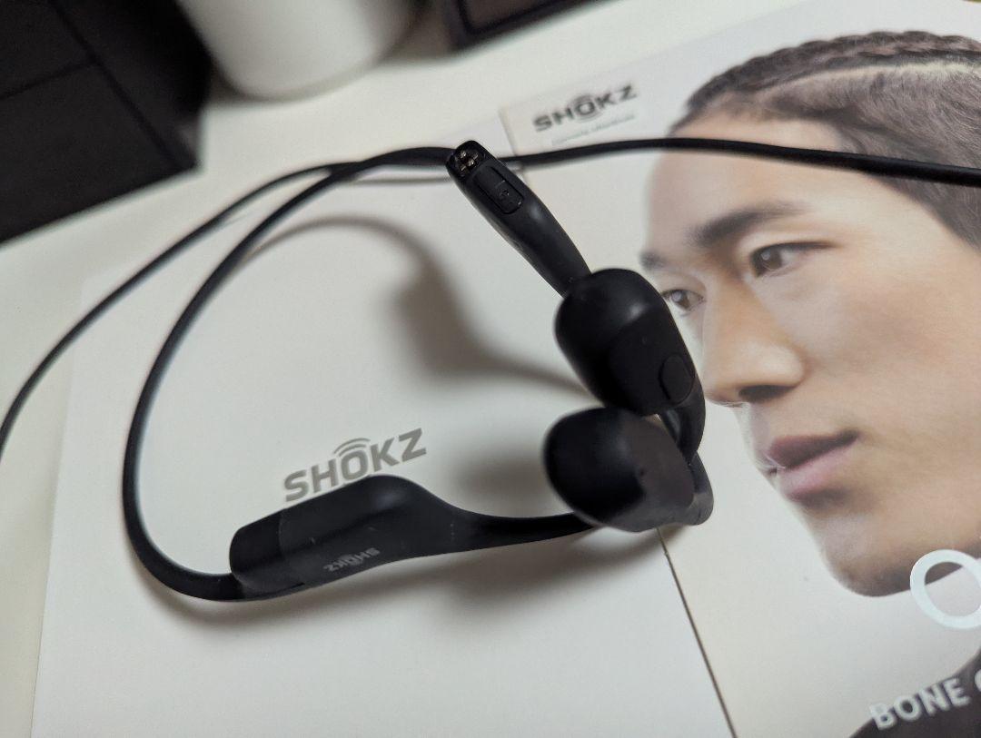 SHOKZ OpenRun S803 ブラック 骨伝導イヤホン