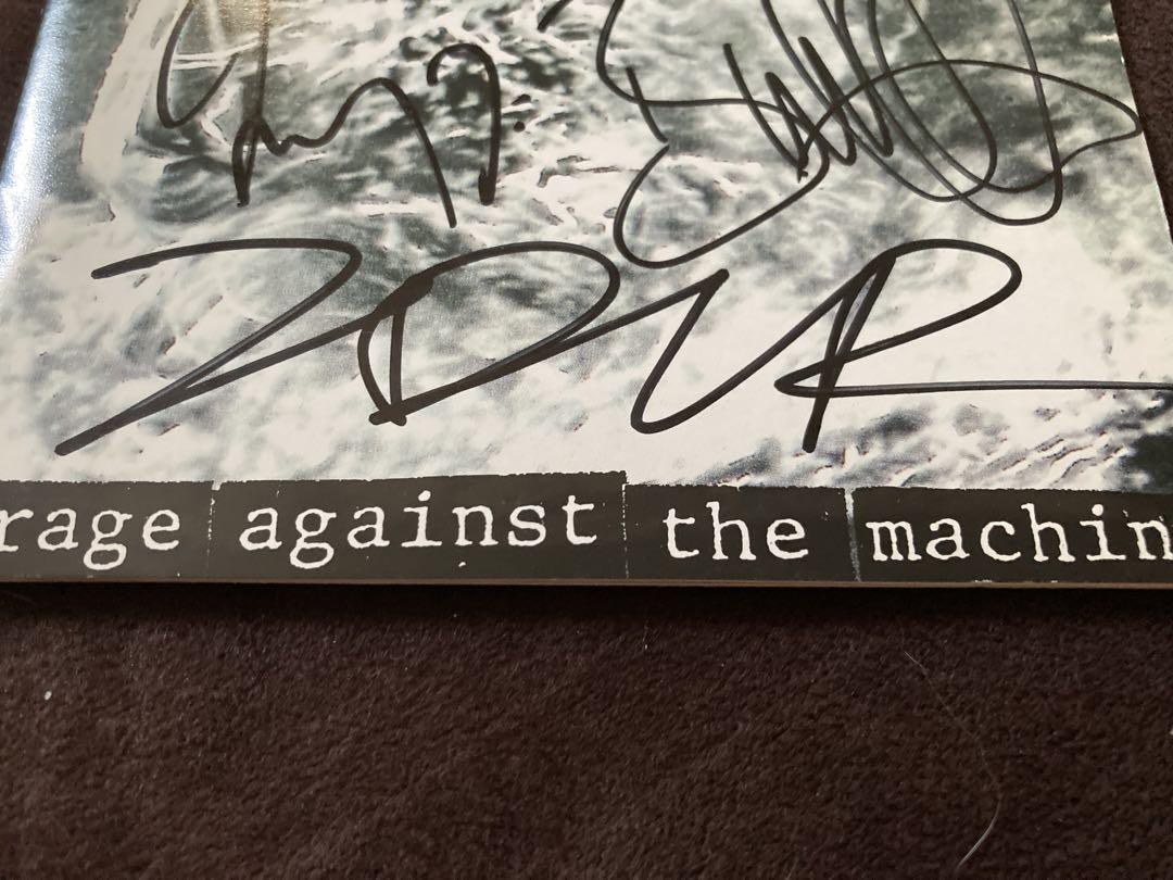 レア Rage Against the Machine サインCD レイジ - メルカリ