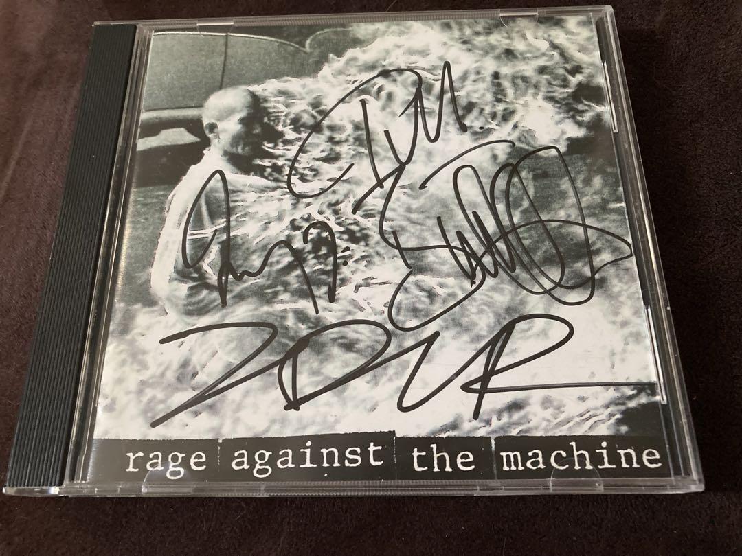 RAGE AGAINST THE MACHINE (ザック) サイン入りCD RAGE AGAINST THE MACHINE (ザック) サイン入りCD CD