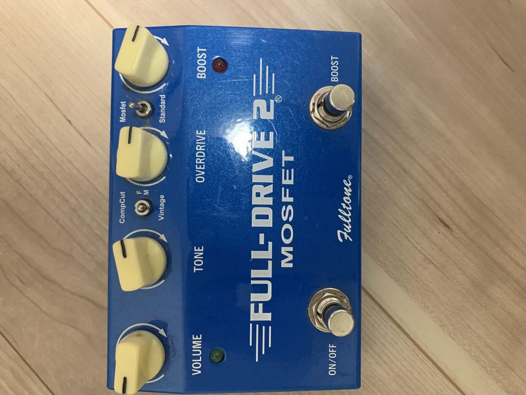 Fulltone FULL-DRIVE 2 MOSFET ギターエフェクター Fulltone Full-Drive 2 Mosfet - Pedal on ModularGrid