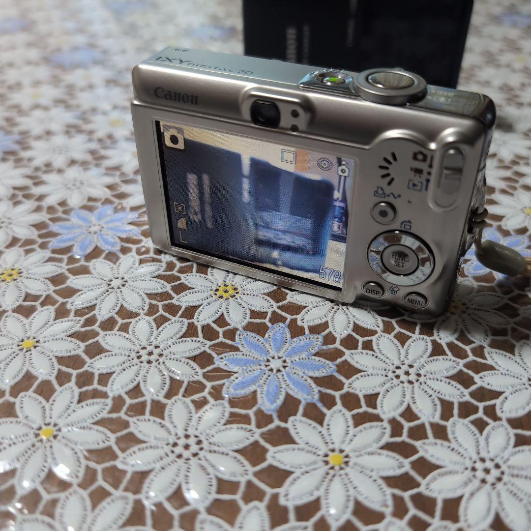 新品未使用 アシックス プレステージライト4 OC 25.5cm CANON IXY DIGITAL 70