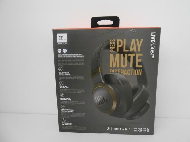 JBL Live650BT tb1Gd-m50872366673 ノイズキャンセリングワイヤレスヘッドホン 国産特価