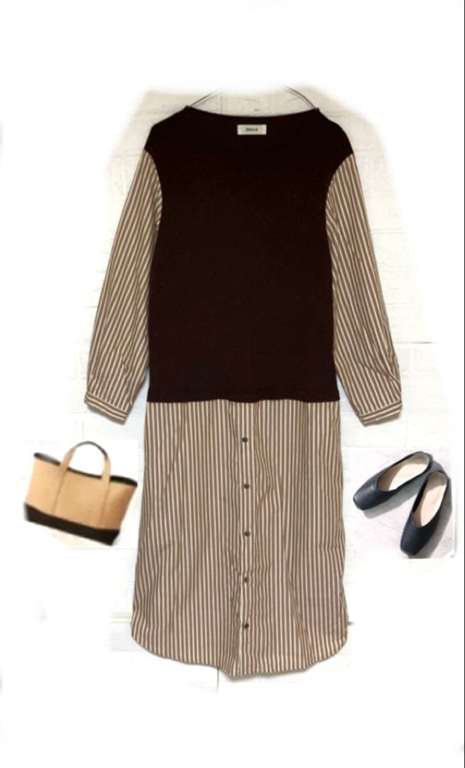 シャツワンピース