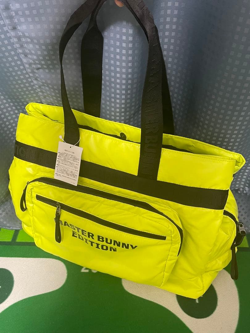 MASTER BUNNY EDITION 蛍光イエロー バッグ