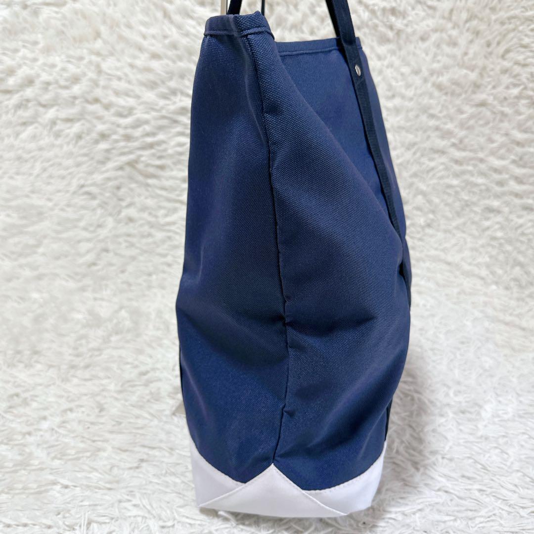 ✨極美品✨SINACOVA トートバッグ ナイロン 大容量 A4可能 ネイビー