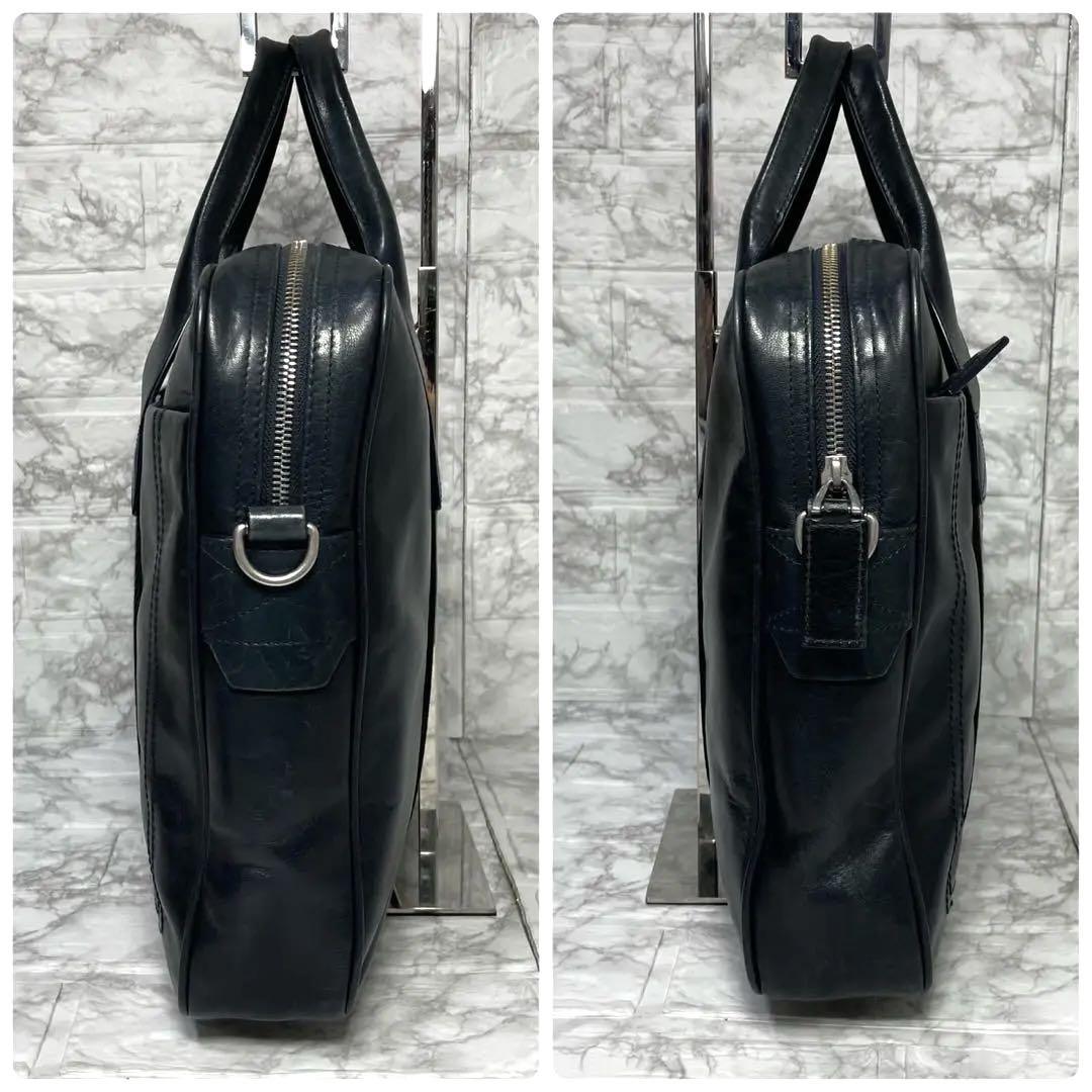 BALLY バリー　レザー　2way ビジネスバッグ　ハンドバッグ　A4収納