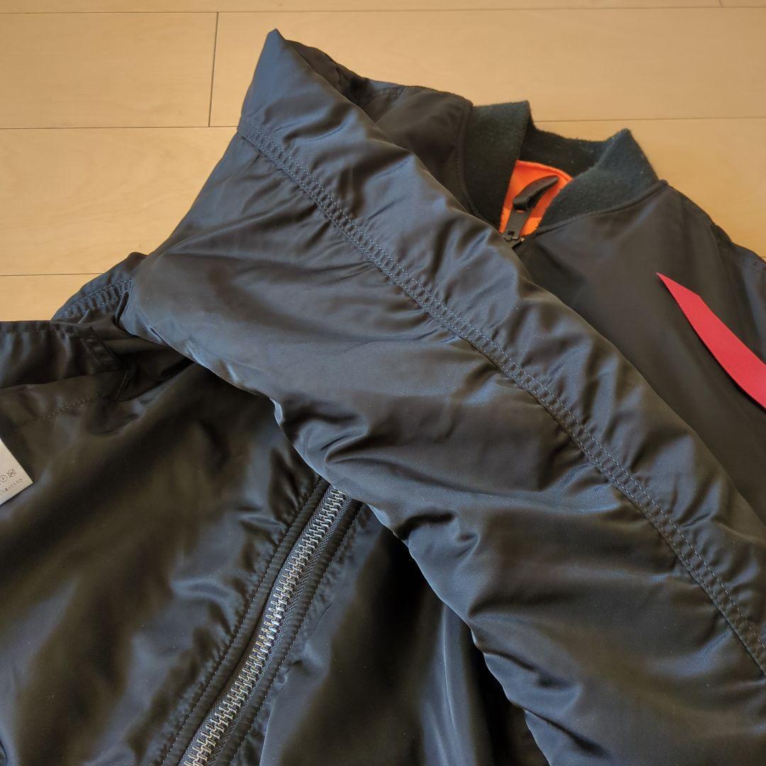 ALPHA アルファインダストリーズ MA-1タイトフィット M ブラック