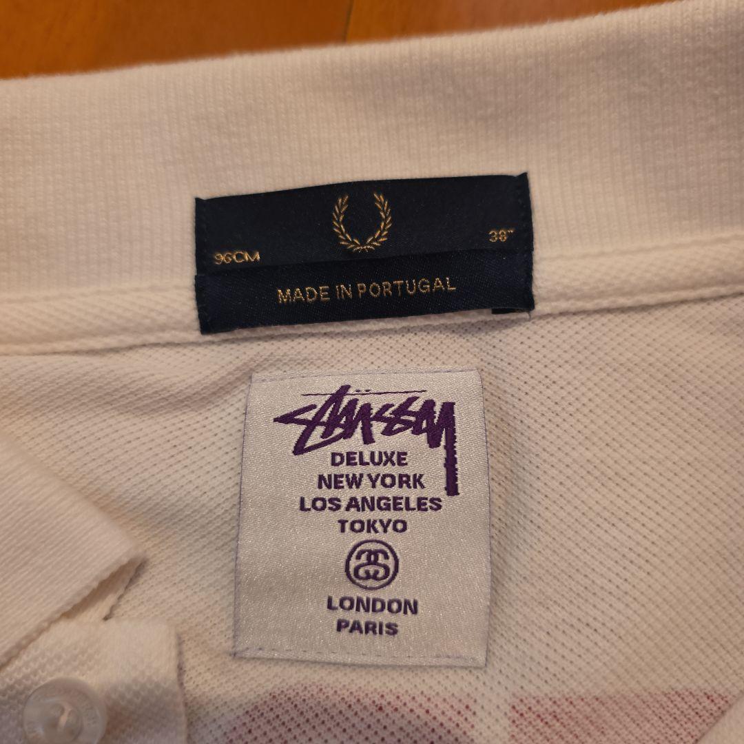 FRED PERRY❌STUSSY　コラボ　ポロシャツ　 PERRY52
