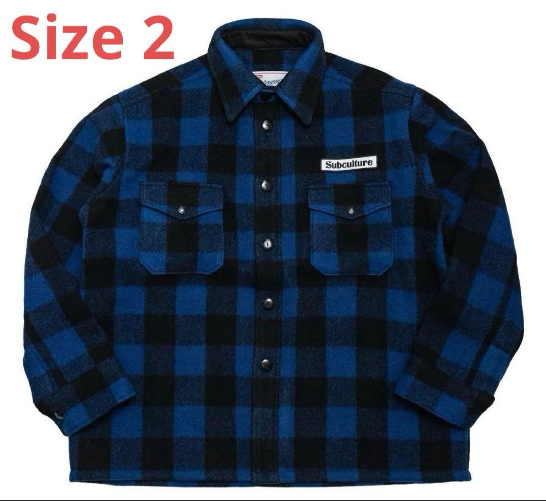 subculture サブカルチャー　バッファロー　チェック　ジャケッ
