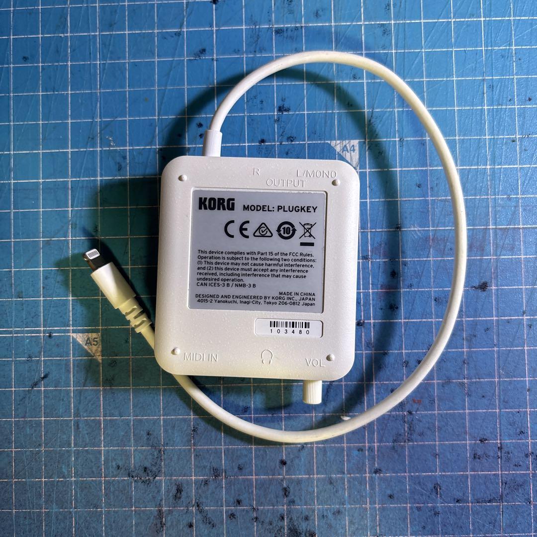 DTM・DAW Korg plugKEY (MOBILE MIDI/AUDIO)