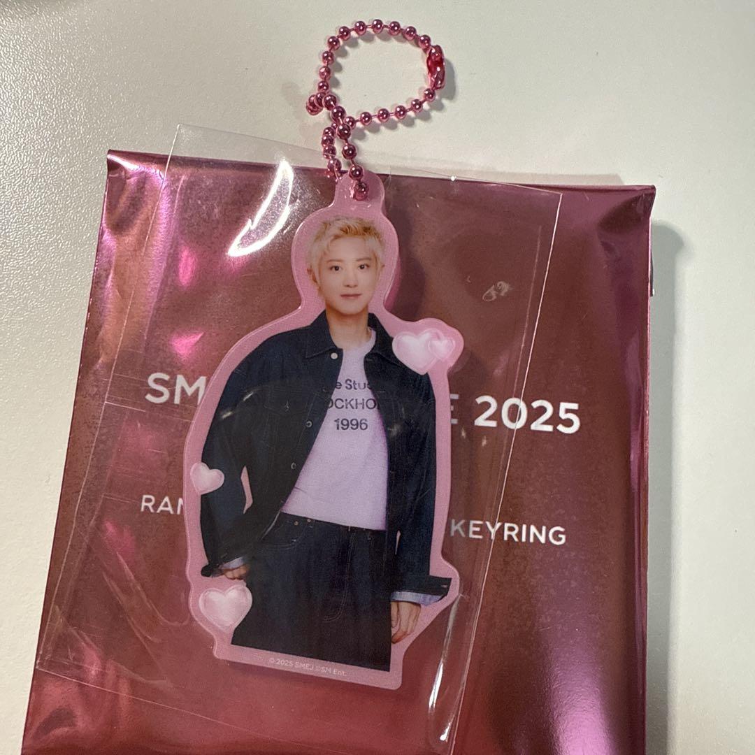 EXO チャニョル ボイスキーリング EXO チャニョル SMTOWN 2025 ランダムミニアクリルキーホルダー