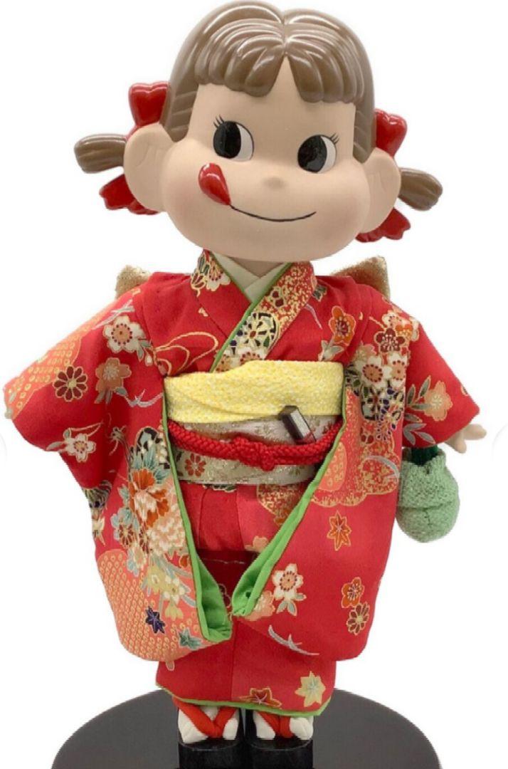 Amazon.co.jp: 不二家 ペコちゃん人形 着物ドレス編