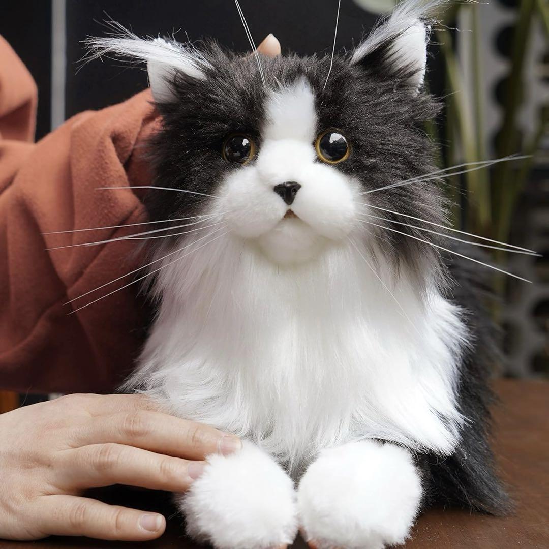 本物❗️❓ハンドメイドぬいぐるみ⭐️黒猫.大切な方へのプレゼント