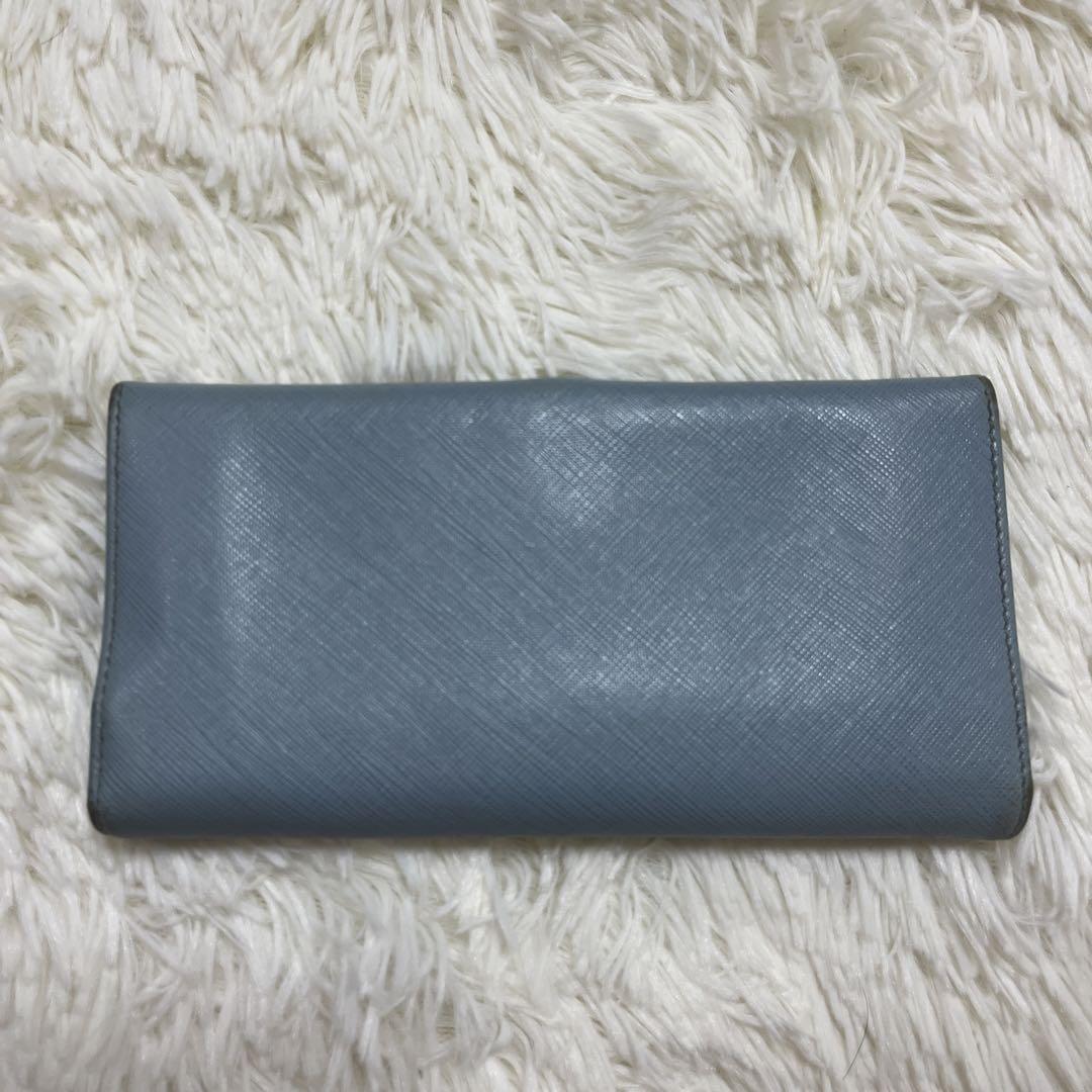 ✨美品✨【Ferragamo フェラガモ】長財布/水色/高級感