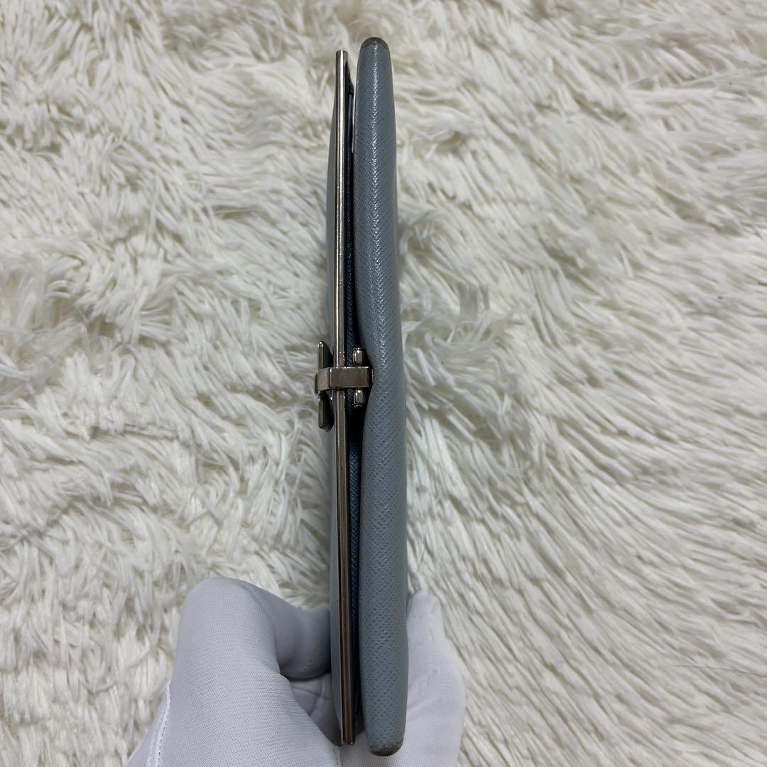 ✨美品✨【Ferragamo フェラガモ】長財布/水色/高級感