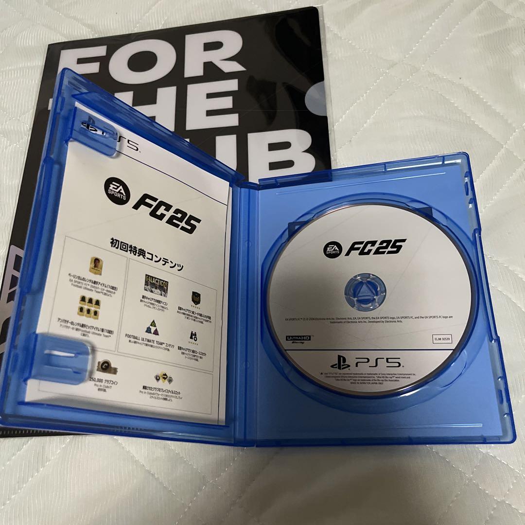 EA Sports FC 25 PS5 予約特典クリアファイル付き - メルカリ