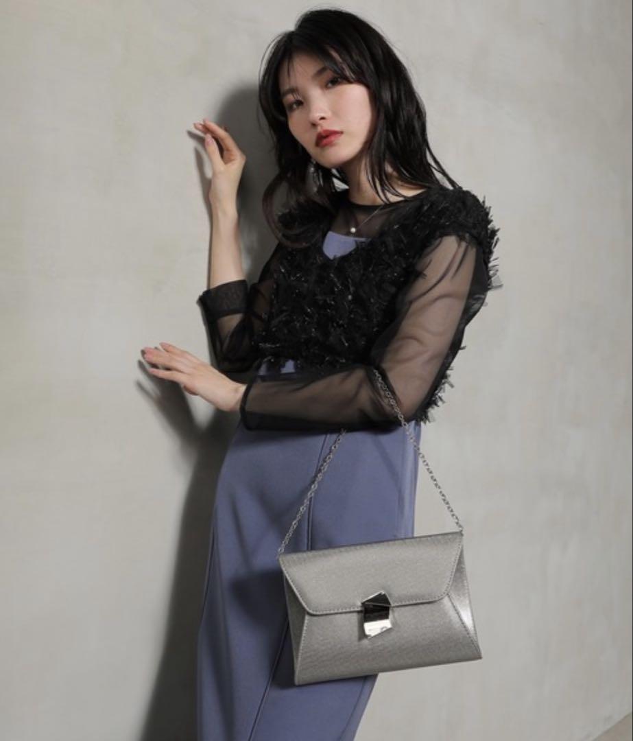 kana ドレス カットチュールベスト シアーワンピース 2点セット