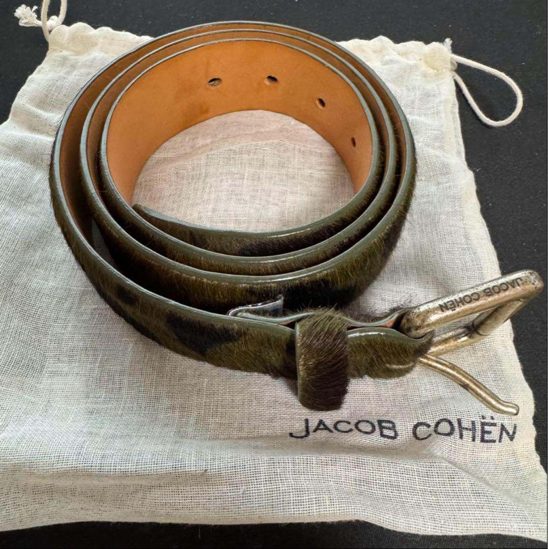 JACOB COHEN ヤコブコーエン ハラコ カモフラージュベルト JACOB COHEN ヤコブコーエン ハラコ カモフラージュベルト