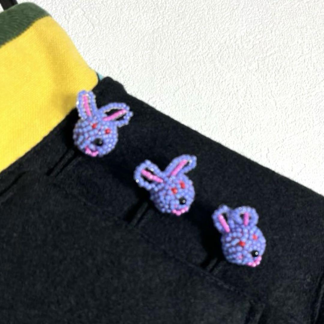 アルベロベロ　うさぎ　ビーズ人形　チャイナ服 アルベロベロ うさぎ ビーズ人形 チャイナ服 トップス