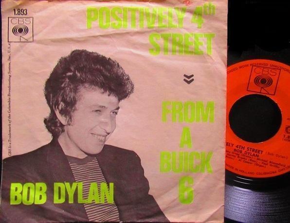 【ボブ・ディラン/EU原盤45】BOB DYLAN『寂しき4番街』/ビートルズ ボブ・ディラン/EU原盤45】BOB DYLAN『寂しき4番街』/ビートルズ