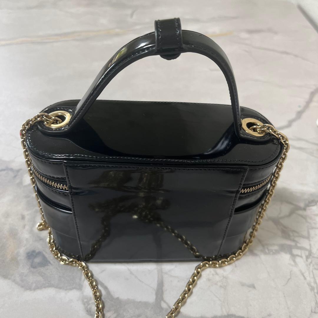 ロジェヴィヴィエ　エナメル　ヴァニティ　ショルダーバッグ